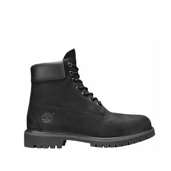 Timberland 6" Premium Waterproof Boots - Men's Black Nubuck - Picture 4 of 14